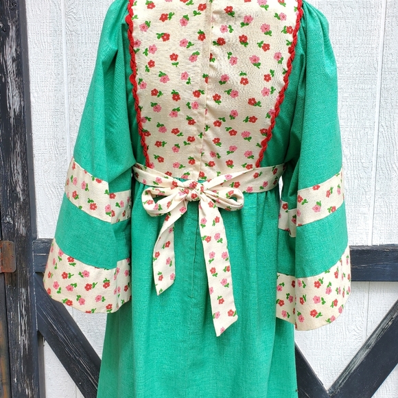 Vintage 60s 70s Young Innocent Arpeja Caftan Dress - Picture 9 of 15